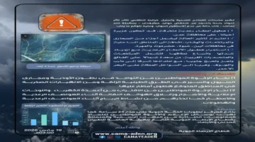 الأرصاد تحذر من أمطار رعدية تضرب عدن و8 محافظات خلال 4 أيام